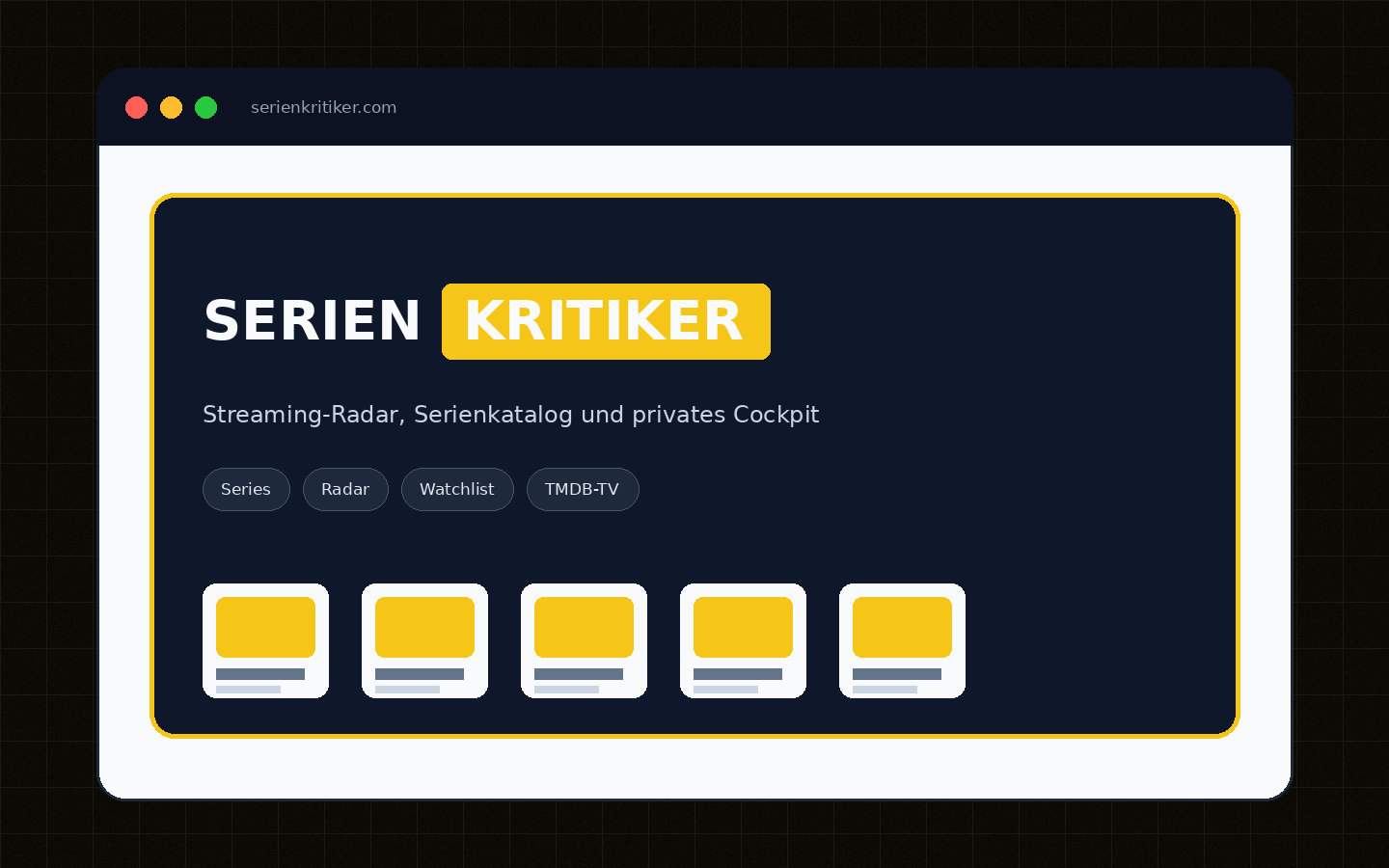 Screenshot von serienkritiker.com