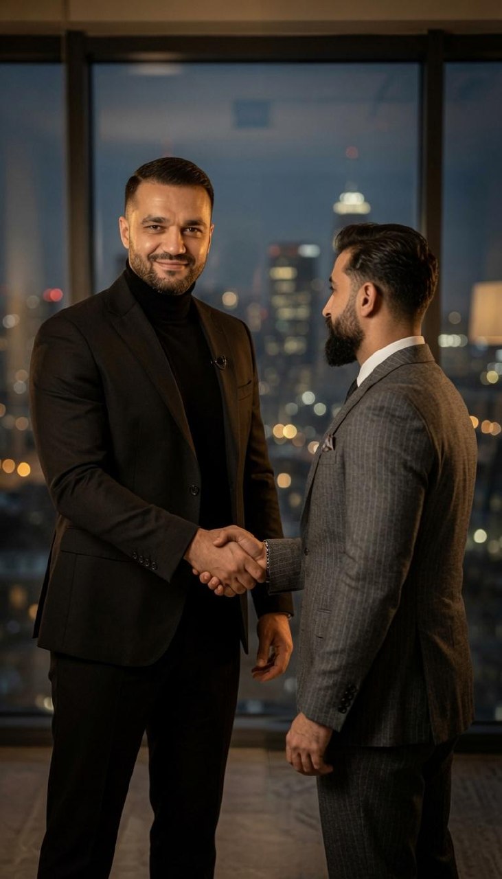 Achmed Dadakaev und Lars Yousef